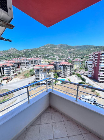 Меблированная квартира планировки 2+1, 120м2 с видом на море и крепости Алании, район Джикджилли - Ракурс 10