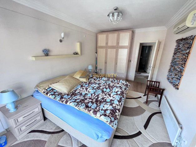 Меблированная квартира планировки 2+1, 120м2 с видом на море и крепости Алании, район Джикджилли - Ракурс 21