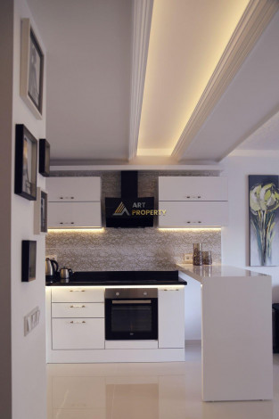 Меблированная квартира планировки 1+1, 60м2 в шаговой доступности до пляжа Клеопатра - Ракурс 13