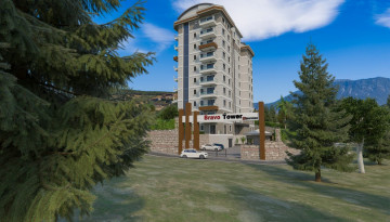 Выгодные инвестиции! Новый проект на этапе котлована в перспективном районе Демирташ, 65-130 м2 - Ракурс 6