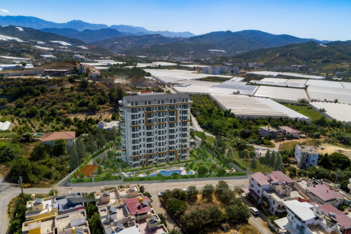 Выгодные инвестиции! Новый проект на этапе котлована в перспективном районе Демирташ, 65-130 м2 - Ракурс 8