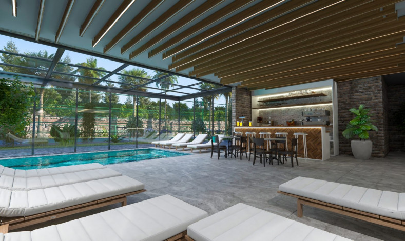 Выгодные инвестиции! Новый проект на этапе котлована в перспективном районе Демирташ, 65-130 м2 - Ракурс 19