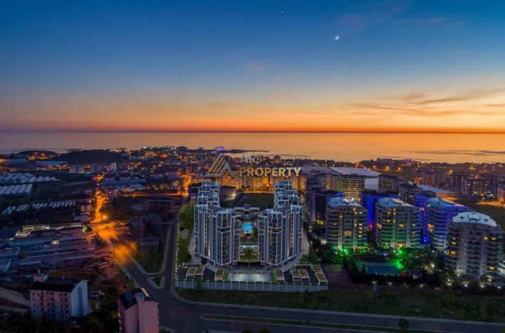Грандиозный проект с квартирами 1+1, 2+1, 3+1 в районе Авсаллар - Ракурс 50