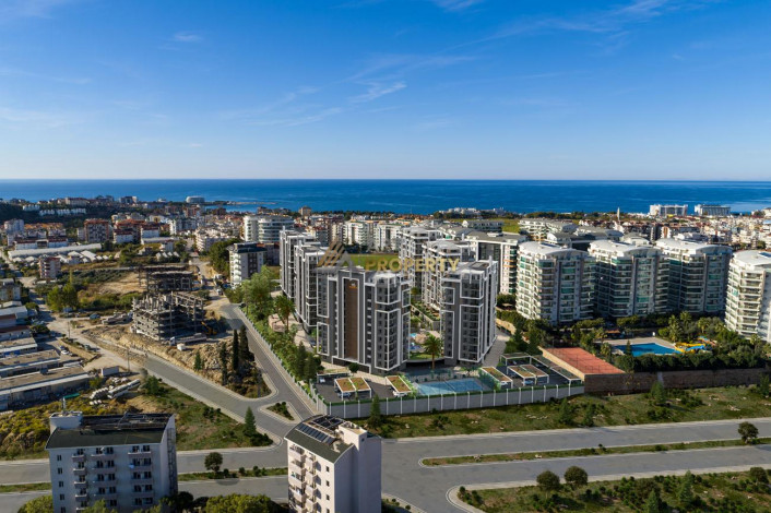Грандиозный проект с квартирами 1+1, 2+1, 3+1 в районе Авсаллар - Ракурс 54