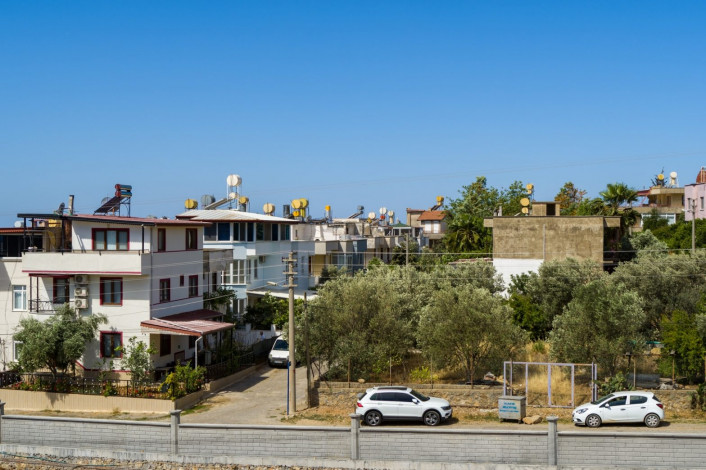 Выгодные инвестиции! Новый проект на этапе котлована в перспективном районе Демирташ, 65-130 м2 - Ракурс 29