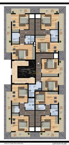 Новый уютный инвестиционный проект с квартирами 1+1 и 2+1 в районе Махмутлар - Ракурс 9