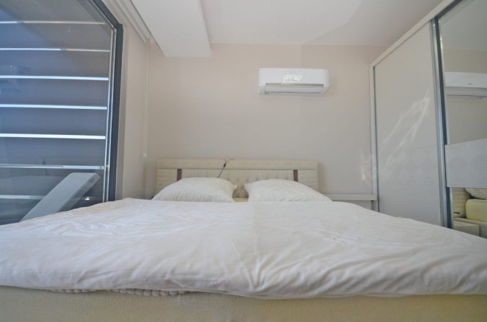 Меблированный дуплекс планировки 2+1, 100м2 с видом на Средиземное море - Ракурс 24