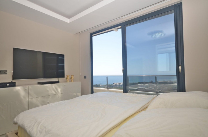 Меблированный дуплекс планировки 2+1, 100м2 с видом на Средиземное море - Ракурс 25