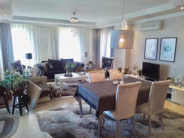 Меблированная квартира планировки 2+1, 135м2 в комплексе с инфраструктурой, район Джикджилли - Ракурс 4