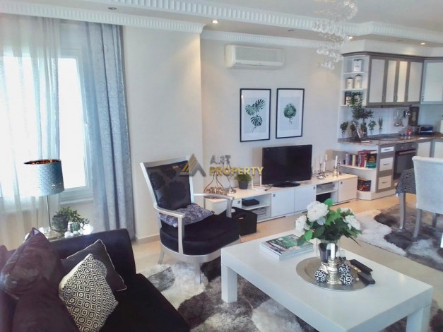 Меблированная квартира планировки 2+1, 135м2 в комплексе с инфраструктурой, район Джикджилли - Ракурс 11