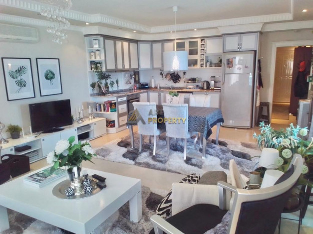 Меблированная квартира планировки 2+1, 135м2 в комплексе с инфраструктурой, район Джикджилли - Ракурс 29