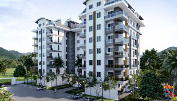 Новый инвестиционный проект в районе Газипаша с апартаментами 1+1, 2+1 и 3+1 - Ракурс 1