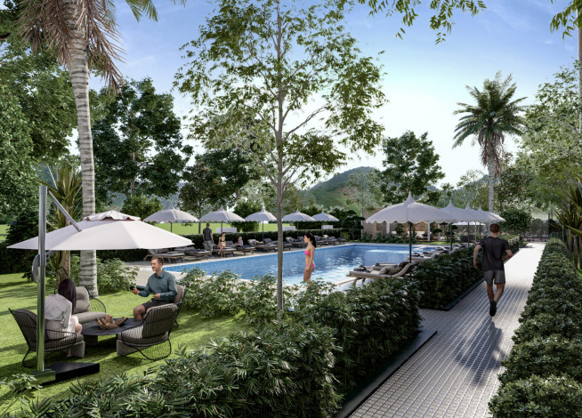 Новый инвестиционный проект в районе Газипаша с апартаментами 1+1, 2+1 и 3+1 - Ракурс 14