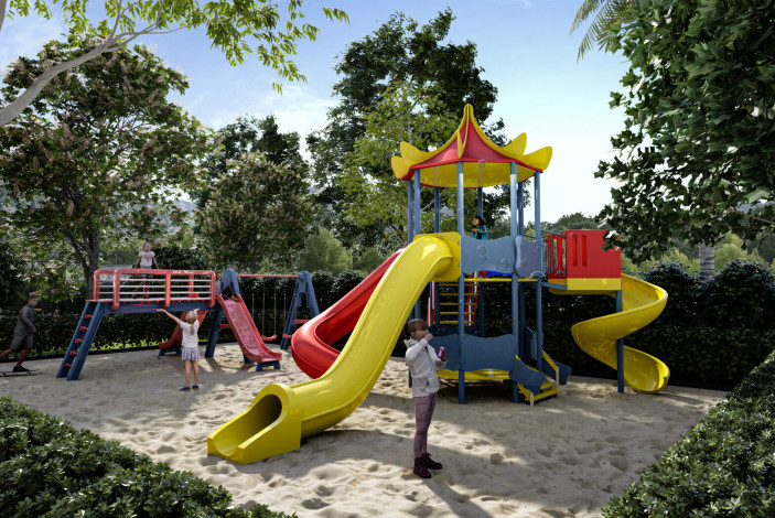 Новый инвестиционный проект в районе Газипаша с апартаментами 1+1, 2+1 и 3+1 - Ракурс 16