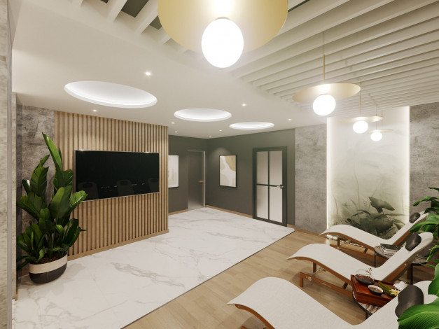 Новый инвестиционный проект в районе Газипаша с апартаментами 1+1, 2+1 и 3+1 - Ракурс 35