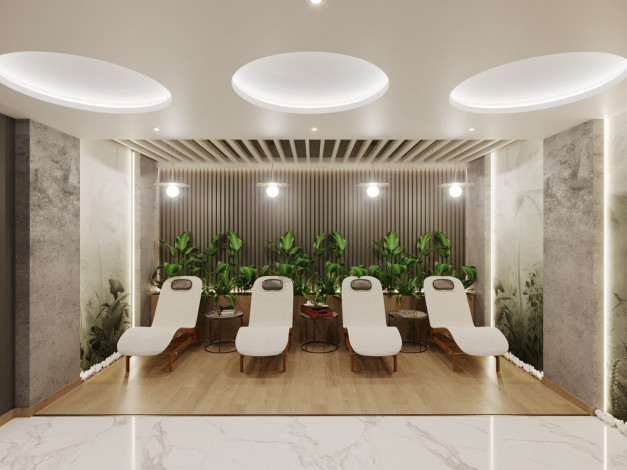 Новый инвестиционный проект в районе Газипаша с апартаментами 1+1, 2+1 и 3+1 - Ракурс 36