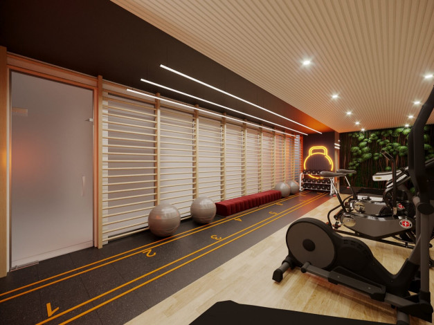 Новый инвестиционный проект в районе Газипаша с апартаментами 1+1, 2+1 и 3+1 - Ракурс 45