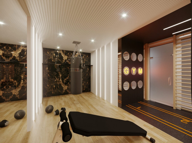 Новый инвестиционный проект в районе Газипаша с апартаментами 1+1, 2+1 и 3+1 - Ракурс 47