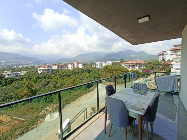 Квартира планировки 2+1, 105м2 с видом на Торосские горы в районе Оба - Ракурс 16