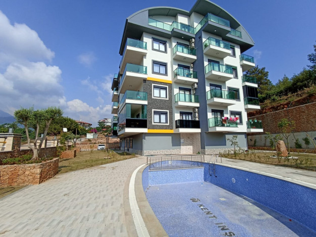 Квартира планировки 2+1, 105м2 с видом на Торосские горы в районе Оба - Ракурс 17