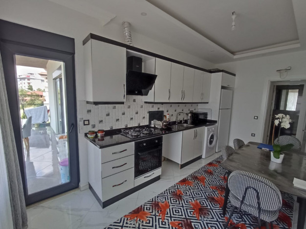 Квартира планировки 2+1, 105м2 с видом на Торосские горы в районе Оба - Ракурс 21