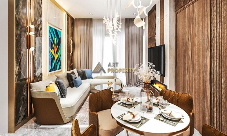 Квартиры планировки 1+1 в новом живом комплексе с инфраструктурой в районе Клеопатры - Ракурс 2