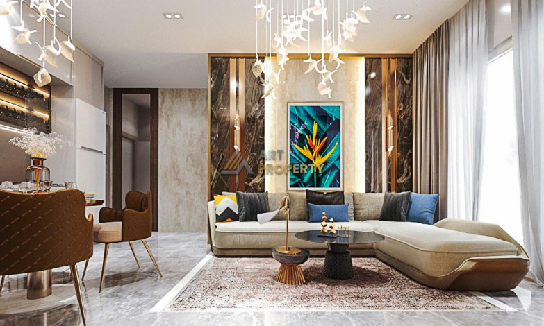 Квартиры планировки 1+1 в новом живом комплексе с инфраструктурой в районе Клеопатры - Ракурс 5