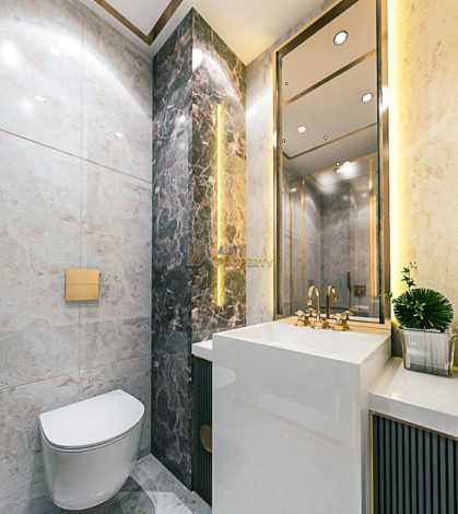 Квартиры планировки 1+1 в новом живом комплексе с инфраструктурой в районе Клеопатры - Ракурс 13