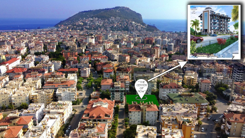 Квартиры планировки 1+1 в новом живом комплексе с инфраструктурой в районе Клеопатры - Ракурс 19