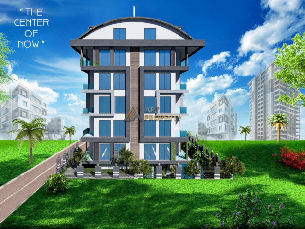 Квартиры планировки 1+1 в новом живом комплексе с инфраструктурой в районе Клеопатры - Ракурс 29