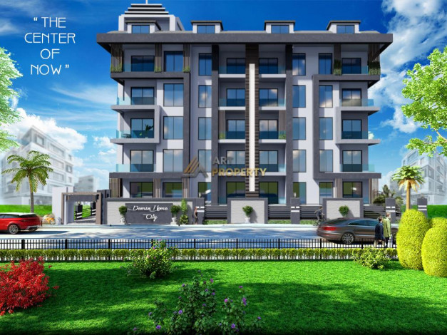 Квартиры планировки 1+1 в новом живом комплексе с инфраструктурой в районе Клеопатры - Ракурс 30