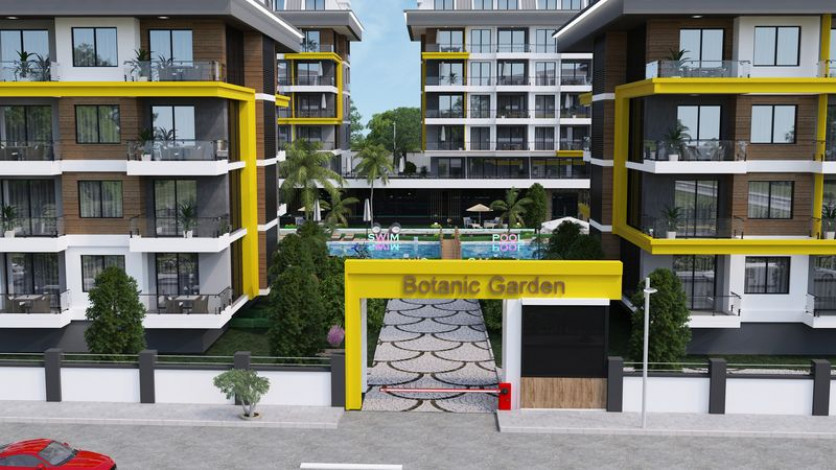 Шикарная резиденция с богатой инфраструктурой недалеко от моря и центра города, 55-148 м2 - Ракурс 2