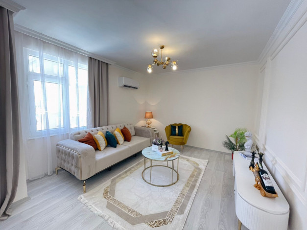 Меблированные апартаменты 1+1, 60м2 в центральной части города Аланья - Ракурс 2