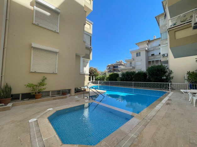 Меблированные апартаменты 1+1, 60м2 в центральной части города Аланья - Ракурс 17