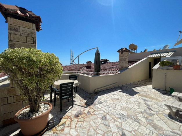 Меблированные апартаменты 1+1, 60м2 в центральной части города Аланья - Ракурс 18