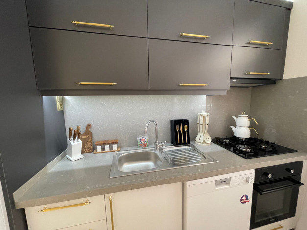 Меблированные апартаменты 1+1, 60м2 в центральной части города Аланья - Ракурс 23