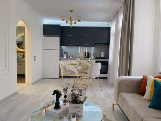 Меблированные апартаменты 1+1, 60м2 в центральной части города Аланья - Ракурс 24