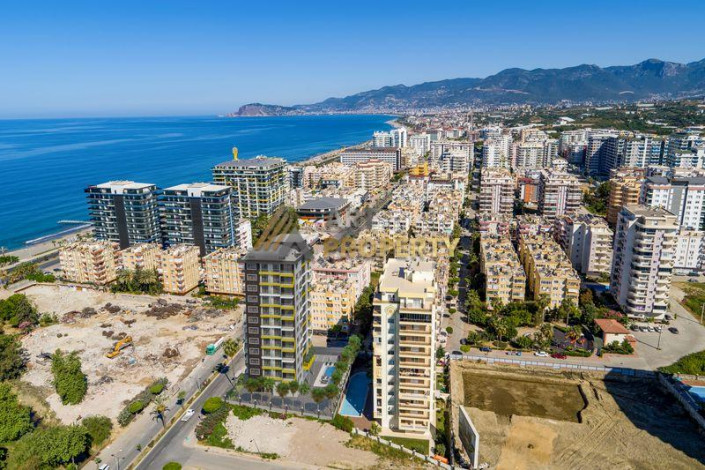 Новый инвестиционный проект на ул. Барбарос в Махмутларе! Беспроцентная рассрочка платежа до окончания строительства! - Ракурс 9