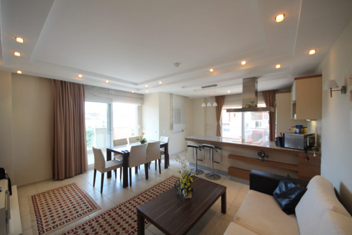 Меблированный пентхаус планировки 4+1, 200м2 для большой семьи в районе Оба - Ракурс 8