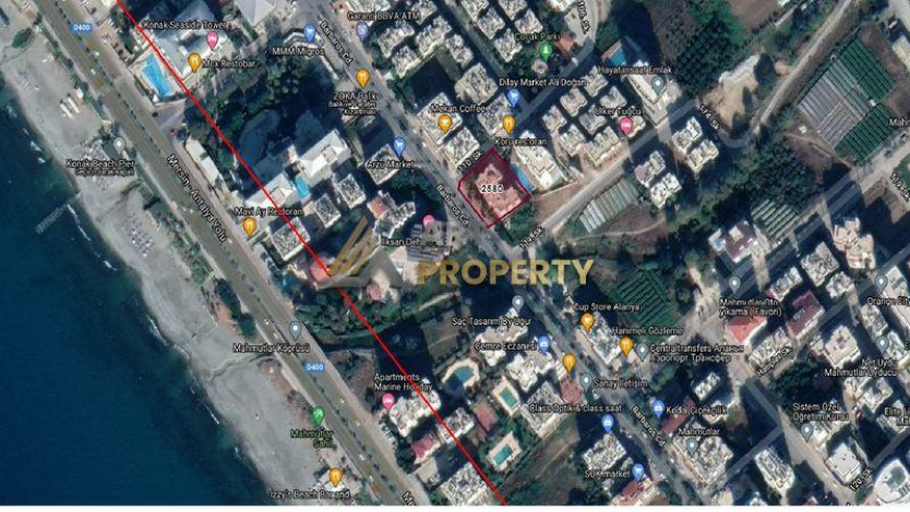 Новый инвестиционный проект на ул. Барбарос в Махмутларе! Беспроцентная рассрочка платежа до окончания строительства! - Ракурс 12