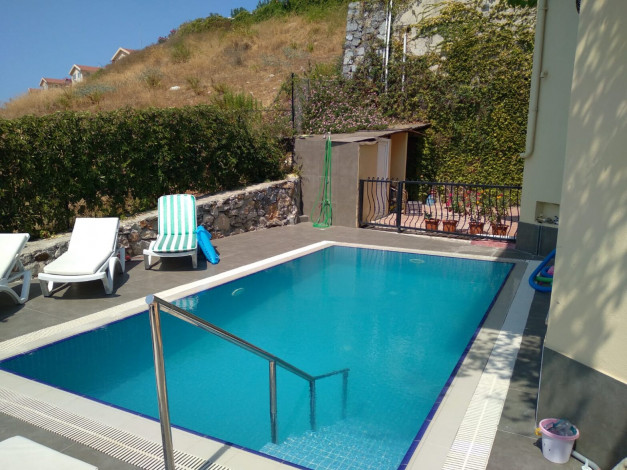 Вилла планировки 3+1, 220м2 с потрясающими видовыми характеристиками в районе Каргыджак - Ракурс 19