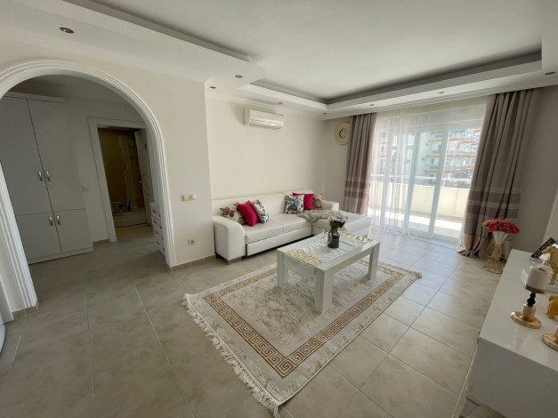 Меблированная квартира планировки 1+1, 65м2 в популярном районе Махмутлар - Ракурс 5