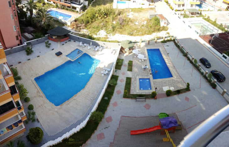 Уютная просторная квартира планировки 2+1, 110м2 в районе Махмутлар - Ракурс 4