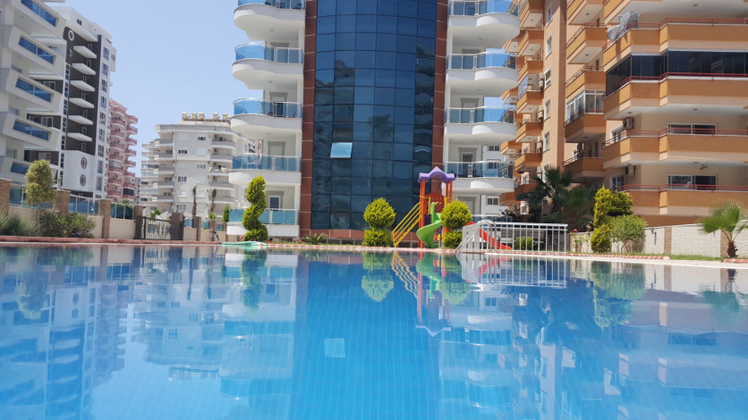 Уютная просторная квартира планировки 2+1, 110м2 в районе Махмутлар - Ракурс 15