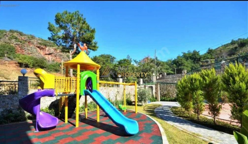 Квартира планировки 1+1, 60м2 с видом на море в комплексе премиум класса, район Каргыджак - Ракурс 7