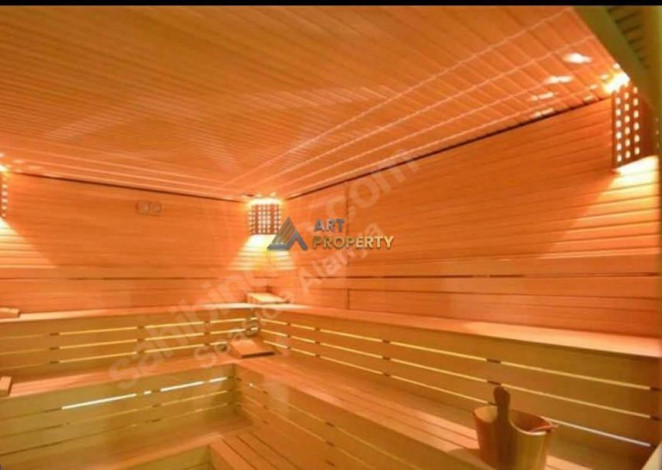 Квартира планировки 1+1, 60м2 с видом на море в комплексе премиум класса, район Каргыджак - Ракурс 12