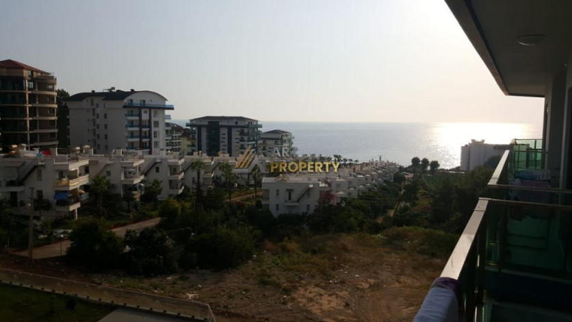 Квартира планировки 1+1, 60м2 с видом на море в комплексе премиум класса, район Каргыджак - Ракурс 13