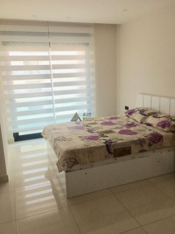 Квартира планировки 1+1, 60м2 с видом на море в комплексе премиум класса, район Каргыджак - Ракурс 14