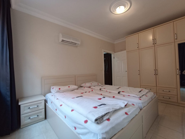 Меблированная квартира планировки 1+1 с большой площадью 75м2 в районе Оба - Ракурс 10