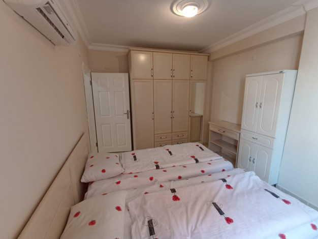 Меблированная квартира планировки 1+1 с большой площадью 75м2 в районе Оба - Ракурс 21